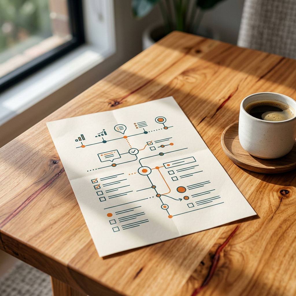 The Complete Sellers Roadmap Free Checklist showing a winding path from Preparation to Listing, Offers, and Settlement