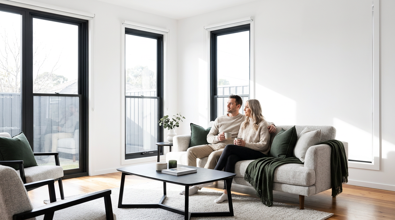 A beautiful, light-filled Dayton family home representing comfortable residential living and property planning